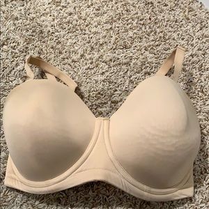 Wacoal Red Carpet Convertible Bra. Tan size 34F.